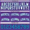 Custom Purple Teal-White Reversible Double Side Sublimation Basketball Suit Jersey