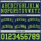Custom Reversible Navy Neon Green Double Side Sublimation Basketball Suit Jersey