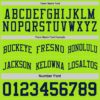 Custom Reversible Navy Neon Green Double Side Sublimation Basketball Suit Jersey