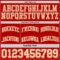 Custom Reversible Red Cream Double Side Sublimation Basketball Suit Jersey