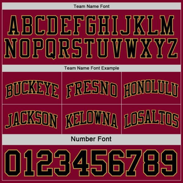 Custom Reversible Black Maroon-Old Gold Double Side Sublimation Basketball Suit Jersey