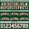Custom Reversible Green White-Red Double Side Sublimation Basketball Suit Jersey