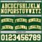 Custom Reversible Green White-Gold Double Side Sublimation Basketball Suit Jersey