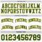 Custom Reversible Green White-Gold Double Side Sublimation Basketball Suit Jersey