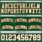Custom Reversible Green White-Orange Double Side Sublimation Basketball Suit Jersey