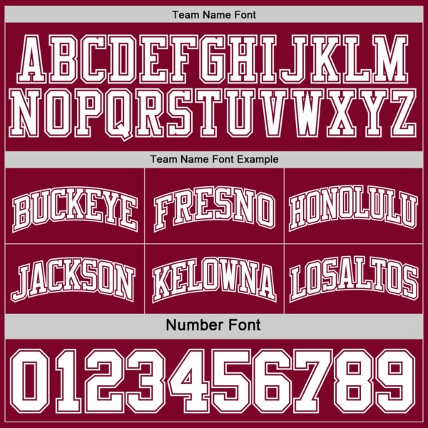 Custom Reversible Maroon White Double Side Sublimation Basketball Suit Jersey