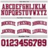 Custom Reversible Maroon White Double Side Sublimation Basketball Suit Jersey