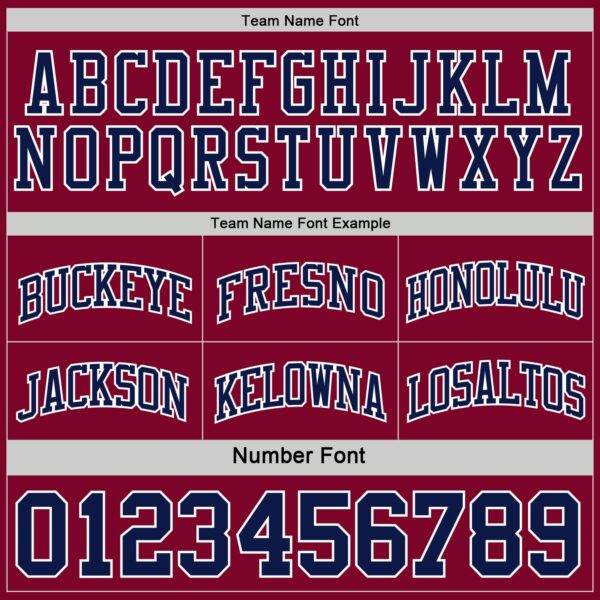 Custom Reversible Maroon Navy-White Double Side Sublimation Basketball Suit Jersey