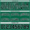 Custom Reversible Kelly Green Black-White Double Side Sublimation Basketball Suit Jersey