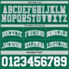 Custom Reversible Kelly Green White-Gray Double Side Sublimation Basketball Suit Jersey