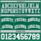 Custom Reversible Kelly Green White-Gray Double Side Sublimation Basketball Suit Jersey