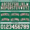 Custom Reversible Kelly Green White-Red Double Side Sublimation Basketball Suit Jersey
