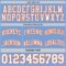 Custom Reversible Orange White-Light Blue Double Side Sublimation Basketball Suit Jersey