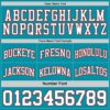 Custom Reversible Teal White-Red Double Side Sublimation Basketball Suit Jersey