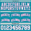 Custom Reversible Teal White-Pink Double Side Sublimation Basketball Suit Jersey