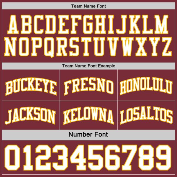 Custom Reversible Burgundy White-Gold Double Side Sublimation Basketball Suit Jersey