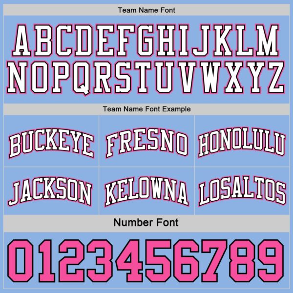 Custom Reversible Pink Black-Light Blue Double Side Sublimation Basketball Suit Jersey