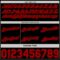 Custom Reversible Black Red Double Side Star Sublimation Basketball Suit Jersey