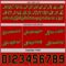 Custom Reversible Black Red-Old Gold Double Side Star Sublimation Basketball Suit Jersey