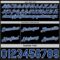 Custom Reversible Black Royal-White Double Side Star Sublimation Basketball Suit Jersey