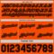 Custom Reversible Black Orange Double Side Star Sublimation Basketball Suit Jersey