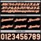 Custom Reversible Black White-Orange Double Side Star Sublimation Basketball Suit Jersey