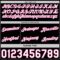Custom Reversible Black White-Pink Double Side Star Sublimation Basketball Suit Jersey