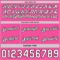 Custom Reversible Black White-Pink Double Side Star Sublimation Basketball Suit Jersey