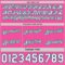 Custom Reversible Black Pink-Sky Blue Double Side Star Sublimation Basketball Suit Jersey