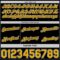 Custom Reversible Black Gold-White Double Side Star Sublimation Basketball Suit Jersey