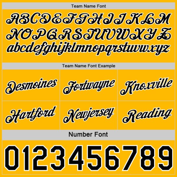 Custom Reversible Black Gold-White Double Side Star Sublimation Basketball Suit Jersey