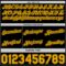 Custom Reversible Black Gold Double Side Star Sublimation Basketball Suit Jersey