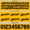 Custom Reversible Black Gold Double Side Star Sublimation Basketball Suit Jersey