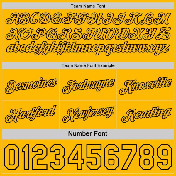 Custom Reversible Black Gold Double Side Star Sublimation Basketball Suit Jersey