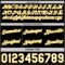 Custom Reversible Black White-Gold Double Side Star Sublimation Basketball Suit Jersey