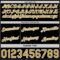 Custom Reversible Black Old Gold-White Double Side Star Sublimation Basketball Suit Jersey