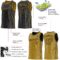 Custom Reversible Black Old Gold Double Side Star Sublimation Basketball Suit Jersey