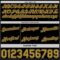 Custom Reversible Black Old Gold Double Side Star Sublimation Basketball Suit Jersey
