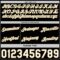 Custom Reversible Black White-Old Gold Double Side Star Sublimation Basketball Suit Jersey