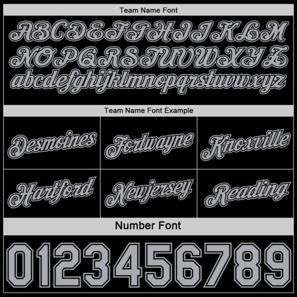 Custom Reversible Black Gray Double Side Star Sublimation Basketball Suit Jersey