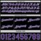 Custom Reversible Black Purple-Gray Double Side Star Sublimation Basketball Suit Jersey