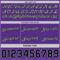 Custom Reversible Black Purple-Gray Double Side Star Sublimation Basketball Suit Jersey
