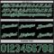 Custom Reversible Black Green-White Double Side Star Sublimation Basketball Suit Jersey