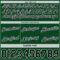 Custom Reversible Black Green-White Double Side Star Sublimation Basketball Suit Jersey