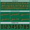 Custom Reversible Black Kelly Green-Old Gold Double Side Star Sublimation Basketball Suit Jersey