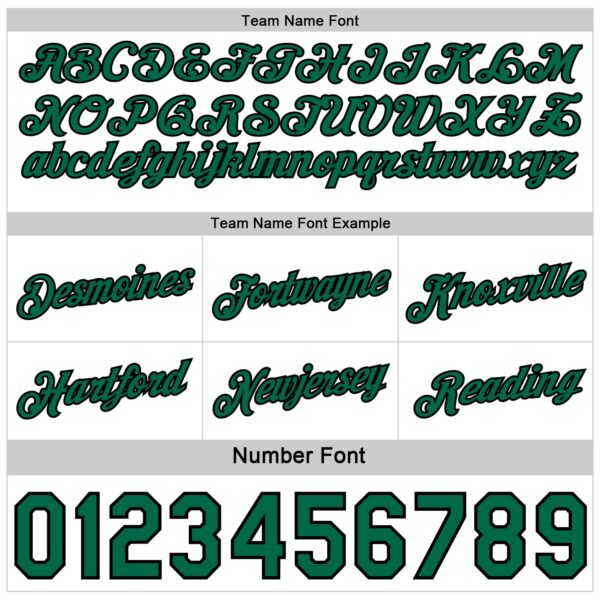 Custom Reversible Black White-Kelly Green Double Side Star Sublimation Basketball Suit Jersey