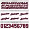 Custom Reversible Black White-Crimson Double Side Star Sublimation Basketball Suit Jersey