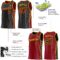 Custom Reversible Black Crimson-Gold Double Side Star Sublimation Basketball Suit Jersey