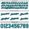Custom Reversible Black White-Teal Double Side Star Sublimation Basketball Suit Jersey