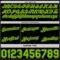 Custom Reversible Black Neon Green Double Side Star Sublimation Basketball Suit Jersey
